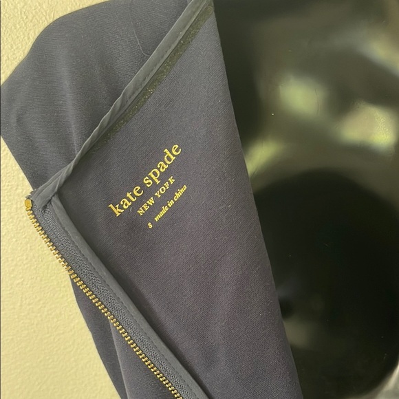 Kate Spade Blue and White Ruffled Tiered Mini Dress - Picture 7 of 7